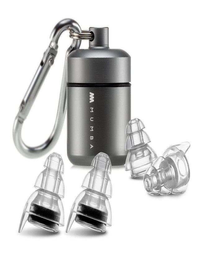 Mumba High Fidelity Concert Earplugs, Reusable Musicians Ear Plugs, 24dB Advanced Filter Technology Ear Protection - Image 1